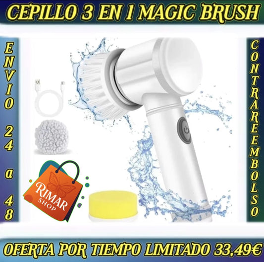 MAGIC BRUSH, Cepillo de limpieza multiuso.